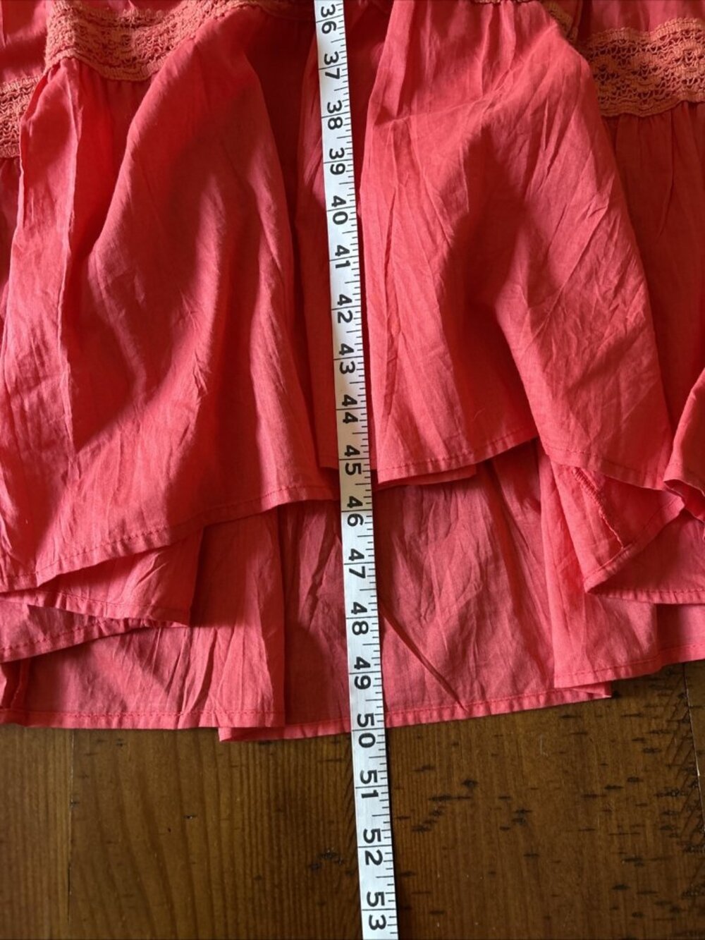 speed control new york dress Coral Maxi Size 3X NWT - Picture 8 of 8
